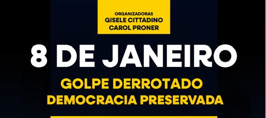 Portal da NCST | NCST convida para lançamento do livro 8 de Janeiro